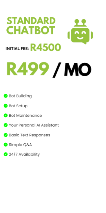 This is AI Agency's Bot Building Package