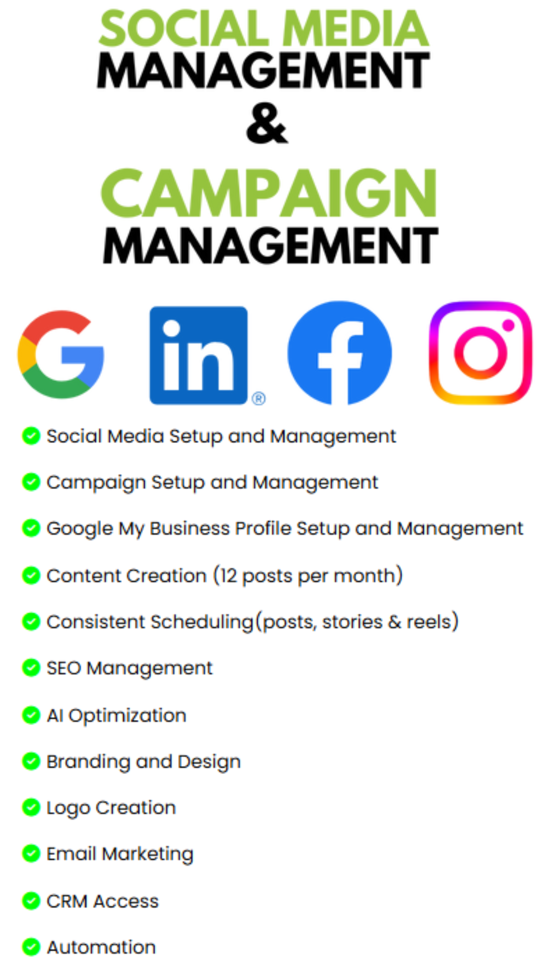 This is AI Agency's Social Media Management